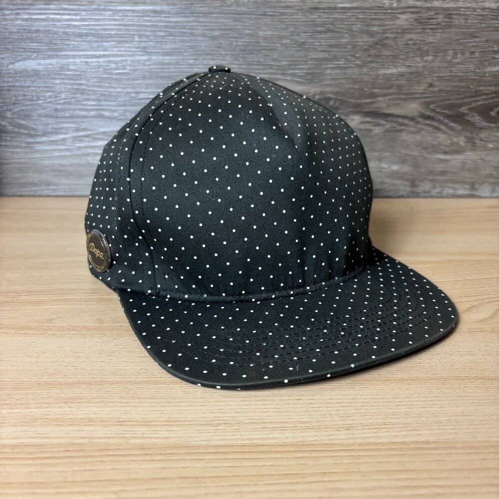 Stampd Hat Cap Snapback Black Polkadot USA Made
